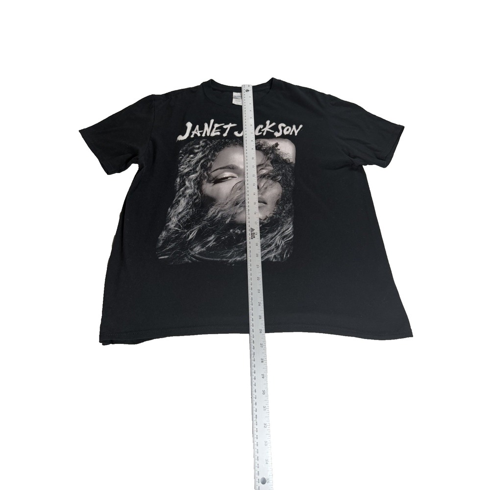 Janet Jackson State Of The World Tour T Shirt 2017 Concert Tee Black Size L - Picture 7 of 9